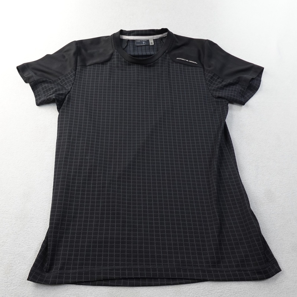 Adidas Porsche Design Sport Shirt Mens M Black Performance Running Training